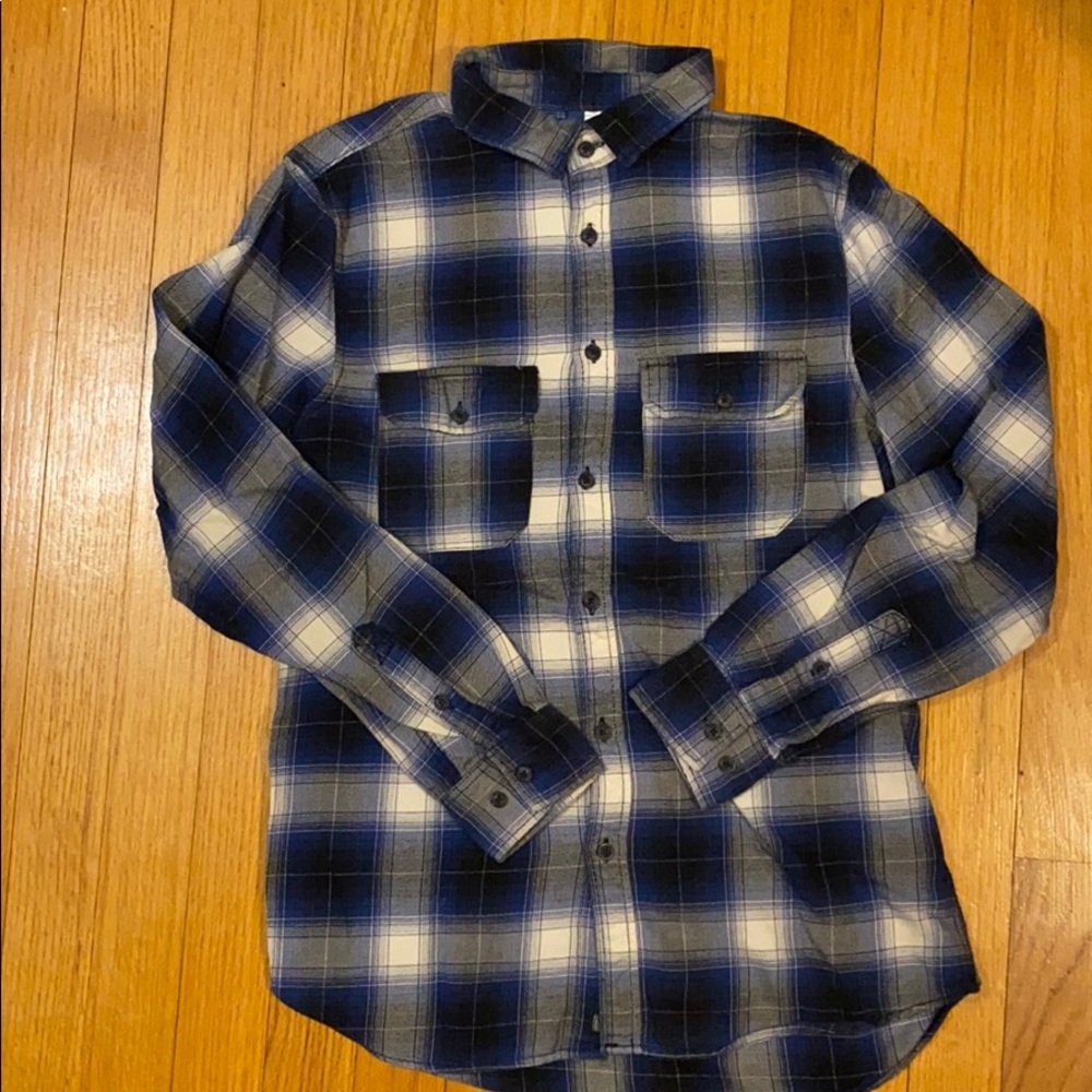 Blue Flannel Long Sleeve